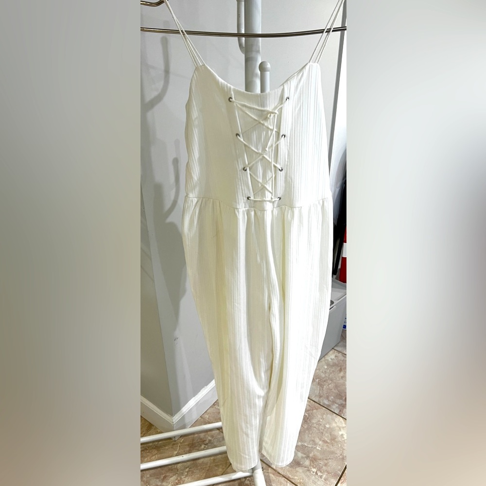 ASOS white jumpsuit